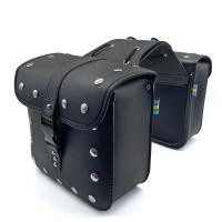 ราคา Retro Motorcycle Universal Side Edge Box/Yamaha GT150 Bigfoot Monster 125 Leather Waterproof Edge Bag/Saddle Bag/Knight Dedicated (45652453104)