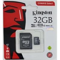 ราคา เมมโมรี่การ์ด Kingston MicroSD Card 32gb(Class10) ของแท้!!รับประกันศูนย์ค่ะ (2487858699)