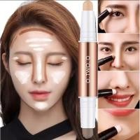 ราคา O.TWO.OWaterproof2 in 1 Highlight Contour Stick Double-Sided Face Contour Nose Shadow Contour Highlight Pen (46153898433)
