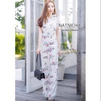 ราคา จั้มยาว #Natnicha#S มือ 1 ป้ายห้อย (1459808504)