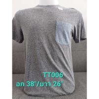 ราคา (TT006) เสื้อยืดคอกลมแขนสั้น มือสอง core by jack & jones (20371945274)