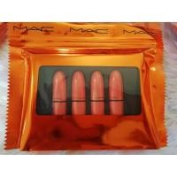 ราคา ลิปสติก MAC Shiny Pretty Things Nude Mini Lipstick Kit 4 แท่ง Shades (4619033428)