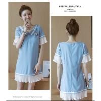 ราคา ชุดให้นม ชุดคลุมท้อง เดรสให้นม เดรสคลุมท้อง (473816822)