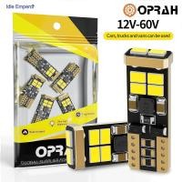 ราคา ((2 ชิ้น) หลอดไฟเลี้ยว LED 10SMD T10 12v-60v สว่างมาก อุปกรณ์เสริม สําหรับติดป้ายทะเบียนรถยนต์ รถจักรยานยนต์ (57900666236)