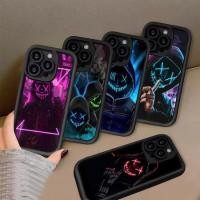 ราคา RK61 Masked boy Hp Plating Casing สําหรับ iPhone XS 8 7 6 X XR Max Plus Soft Silicone Shell Soft Case Casing (52451279367)