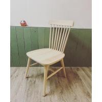 ราคา เก้าอี้ไม้ยางพารา พนักพิงหลังระแนงกลม (24570148582)