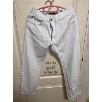 ราคา กางเกงยีนส์สีขาว pj mark size m (25672657039)