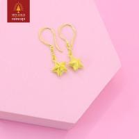 ราคา MTSGOLD ต่างหู ครึ่งสลึง เกี่ยวดาวตุ้งติ้ง (8693024349)