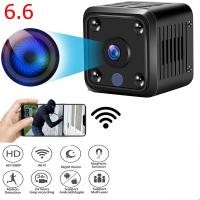 ราคา ✨กล้องจิ๋ว 4K/Full HD ไวไฟในตัว กล้องไร้สาย WIFi IP Camera คมชัดระดับ HD ตรวจจับการเคลื่อนไหว (20040132920)