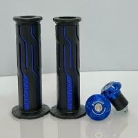 ราคา ปลอกแฮนด์นิ่มๆ Daytona สีน้ำเงิน พร้อมปลายแฮนด์ CNC เงาๆ วาวๆ ไม่ลอก ไม่สนิม - Moritech (น้ำเงิน-น้ำเงิน #V.3) (43109020749)