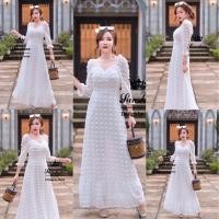 ราคา เดรสสีขาว เดรสยาวสีขาว (14034405144)