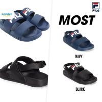 ราคา Fila Collection ฟีล่า รองเท้าแตะ รองเท้ารัดส้น สำหรับผู้ชาย M SD Most SB SDST220406 NV/ BK(690) (20914536774)
