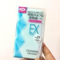 ราคา SALE แป้ง CEZANNE UV Foundation EX Plus Powder SPF23 PA++ (EX3&EX4) (752655179)