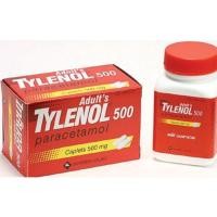 ราคา Tylenol ไทลินอล พาราเซตามอล 500 mg(100 เม็ด) ปวดหัว ลดไข้ *พร้อมส่ง (11458856992)