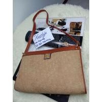 ราคา Christian Dior vintage Trotter logogram Shoulder Bag handbag brown gold Suede (15201931959)