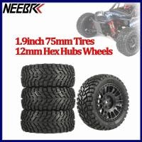ราคา 4pcs NEBRC 75 มม.1.9 นิ้วยาง 1/10 RC รถ Tyre ล้อขอบยาง Hub สําหรับ 1/14 1/16 Off-road Wltoys 144010 144001 Scx10 Traxxas (28922526896)