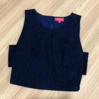 ราคา เสื้อ ครอป แขนกุด PLAYBOY ของแท้ (1659618456)