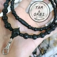 ราคา สร้อยคอ ประคำไม้งิ้วดำ (1775366268)