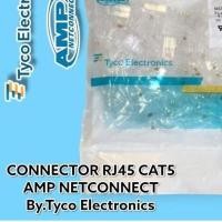 ราคา Rj45 CONNECTOR LAN RJ45 AMP RJ 45 CONNECTOR CONTENTS 50 PCS 1 แพ็คต่อ 1 แพ็ค 50 ชิ้น costope commscope kw (55253121561)