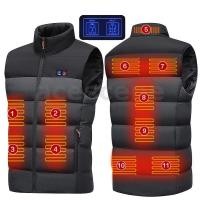 ราคา TENGOO HV-11 เสื้อกันหนาวแบบอุ่นไฟฟ้า พร้อมพอร์ตUSB สำหรับท่านชายและหญิง สามารถปรับระดับความร้อนได้ 3 ขั้นตอน เหมาะสำหรับอากาศหนาวและการเดินทางกลางแจ้ง (41207847213)