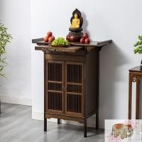 ราคา โต๊ะบูชา โต๊ะพระ แท่นบูชาประจำบ้าน พระพุทธรูป กล่องธูป โต๊ะบรรณาการ (18793301935)