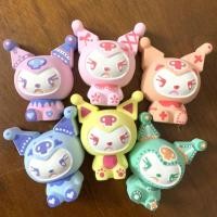 ราคา ♝-♝มินิตุ๊กตาปูนปลาสเตอร์ Kuromi ระบายสีตุ๊กตาปูนปลาสเตอร์ ระบายสีdiy (24973913157)