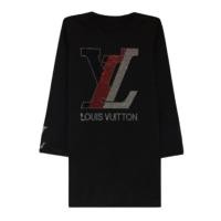 ราคา มินิเดรสลายหลุยส์ แขนยาว (13837088847)