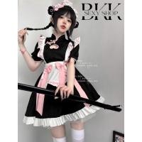 ราคา BKK SEXY ชุดเดรส ชุดกี่เพ้าจีน ชุดคอสเพลย์โลลิต้า มีไซต์ M-5XL นน.40-100kg. อกกลวงหัวใจ B-933 (24885447190)