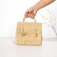 ราคา กระเป๋าผักตบชวา ตะกร้าผักตบชวา กระเป๋าผักตบชวา ตะกร้าสาน ของขวัญ ของฝาก (24811814075)