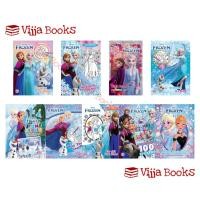 ราคา FROZEN หนังสือเด็ก สมุดภาพระบายสี หนังสือกิจกรรม ดิสนีย์ โฟรเซ่น Elsa เอลซ่า Anna อันนา เลือกเล่มได้ Set3 [K] (41805425257)