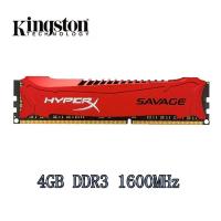 ราคา Kingston HyperX Savage DDR3 RAM 4GB DDR3 1600MHz PC3-12800U หน่วยความจําเดสก์ท็อป 1.5V คอมพิวเตอร์ PC RAM (43406763775)