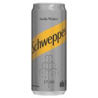 ราคา ชเวปส์น้ำโซดา 330ซีซี Schweppes Soda Water 330cc. [หมายเลขบาร์โค้ด 8851959132647] (55302908227)