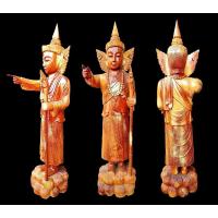 ราคา เทพทันใจ ไม้สัก แกะสลัก เทวรูปเทพทันใจ ศิลปะพม่า (28779827615)