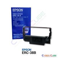 ราคา EPSON ERC-38B Black Ribbon Cartridge ตลับผ้าหมึกดอทเมตริกซ์ แท้ 100% (4616462525)