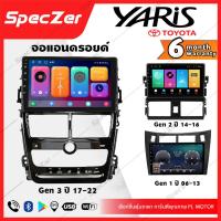 ราคา จอแอนดรอยด์ติดรถยนต์ toyota yaris จอandroid yaris ตรงรุ่น WIFI 4G กล้องรอบคัน 360 [ประกันศูนย์ 6เดือน] (22918929135)