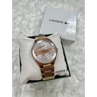 ราคา นาฬิกาผู้หญิง LACOSTE สายเลสสีโรสโกล์ด (22345022038)