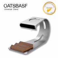 ราคา OATSBASF ที่วางโทรศัพท์ 2in1 AppleWatch For Smart Phone Universal Stand (เงิน) #917 (605974231)