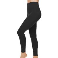 ราคา Slim & Tone Leggings กางเกงเลคกิ้ง เลกกิ้งขาเรียว ไร้ตะเข็บ เลคกิ้ง 360องศา - Black (1669779639)