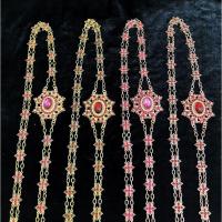 ราคา สังวาลย์ชุดไทยสีทองลงยา (9016855508)