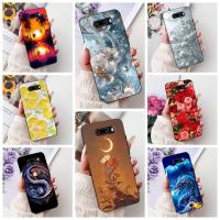 ราคา LG V50S ThinQ 5G กรณี LM-V510N ซิลิโคนความงามแมวน่ารักแฟชั่นดอกไม้ทาสีปกหลัง LG V50S ThinQ เคสโทรศัพท์ (42359075849)