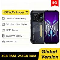 ราคา HOTWAV Hyper 7S 5G สมาร์ทโฟนที่ทนทาน Android 15 IP68/IP69K 4GB+256GB 6.6 นิ้ว HD+ 120Hz 10800mAh 20W Octa-core โทรศัพท์มือถือ NFC (41225114390)