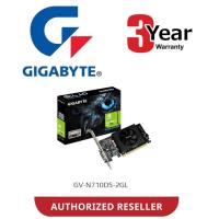 ราคา GIGABYTE GT 710 2GB DDR5 Graphic Card / GPU (GV-N710D5-2GL) (52003185520)