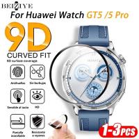 ราคา 1-3pcs film สําหรับ Huawei Watch GT5 Pro 46mm 42mm 41mm 9D เต็มจอ ฟิล์ม Huawei Watch GT5 นาฬิกา ฟิล์มกันรอย ฟิล์ม สําหรับ Huawei Watch GT5 Pro (26112214870)