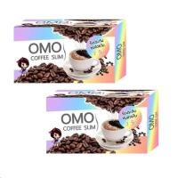 ราคา Omo Plus กาแฟโอโม่ OMO COFFEE SLIM (2 กล่อง) (90959868)