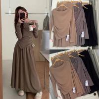 ราคา งานป้ายแบรนด์ ชุดเซ็ท 2 ชิ้น แนว Classy Korean Celebrities สง่าสุดๆค่ะ ผ้าเด้ง มีน้ำหนัก ทอสีพื้น ผ้านุ่ม (25766220001)