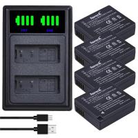 ราคา DMW-BLG10 BLG10E BLG10 dmw แบตเตอรี่แบตเตอรี BLE9PP BLE9E BLE9 GF5พร้อมที่ชาร์จสำหรับ Panasonic Lumix DMC GF6 GX7 GX80 G (27369915763)