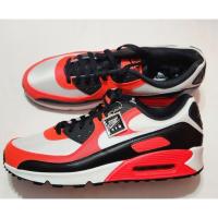 ราคา Nike By You Air Max 90 สีขาว/ดํา-Cool Red-Infrared FD5175-900 ผู้ชาย Sz 12 หายาก (29422281295)