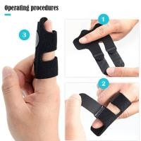 ราคา พร้อมส่งจากไทย* เฝือกดามนิ้วเสริมแกนเหล็ก อุปกรณ์พยุงนิ้วมือ ลดปวดนิ้ว finger splint นิ้วล็อค (24906622045)