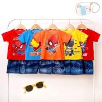 ราคา VNZ เด็ก ๆ - เสื้อผ้าเด็ก, ชุดยีนส์เด็กผู้ชาย/เสื้อยืดเด็ก, ชุดลายเด็กผู้ชาย/เสื้อเด็ก/เสื้อผ้าเด็ก/ชุดซุปเปอร์ฮีโร่/เสื้อผ้าเด็กซุปเปอร์ฮีโร่ (21056075163)