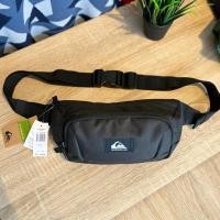 ราคา Quiksilver กระเป๋าคาดเอวสีดําเรียบง่ายดั้งเดิม (26682846865)